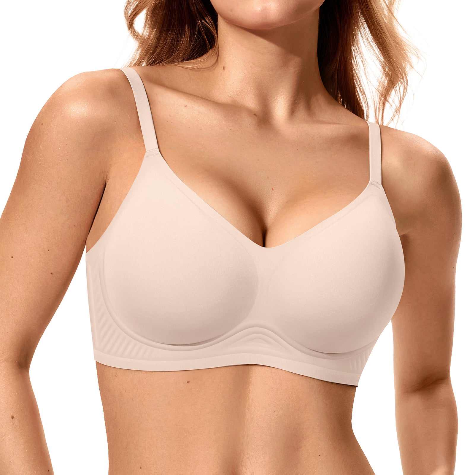 Seamless Push Up Wireless T Shirt Bra