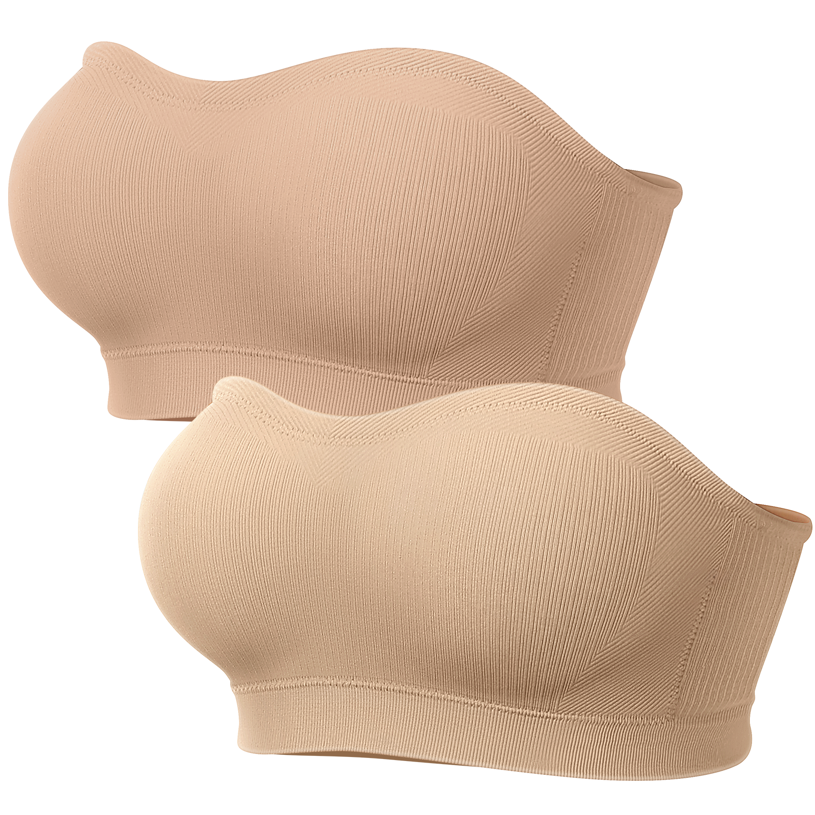 Non Slip Strapless Wireless Bandeau Bra