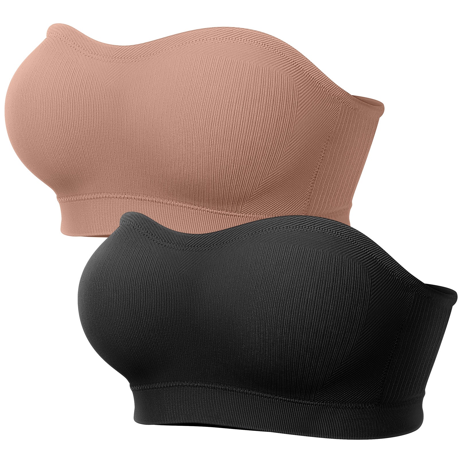 Non Slip Strapless Wireless Bandeau Bra