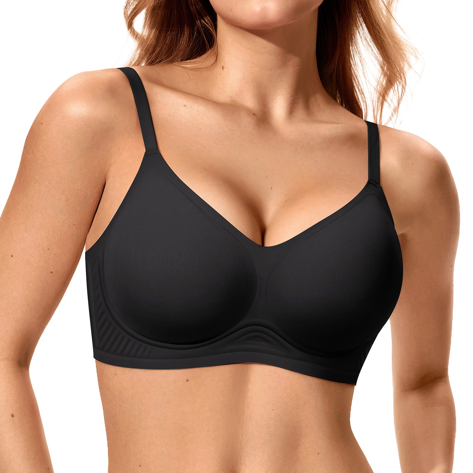 Seamless Push Up Wireless T Shirt Bra