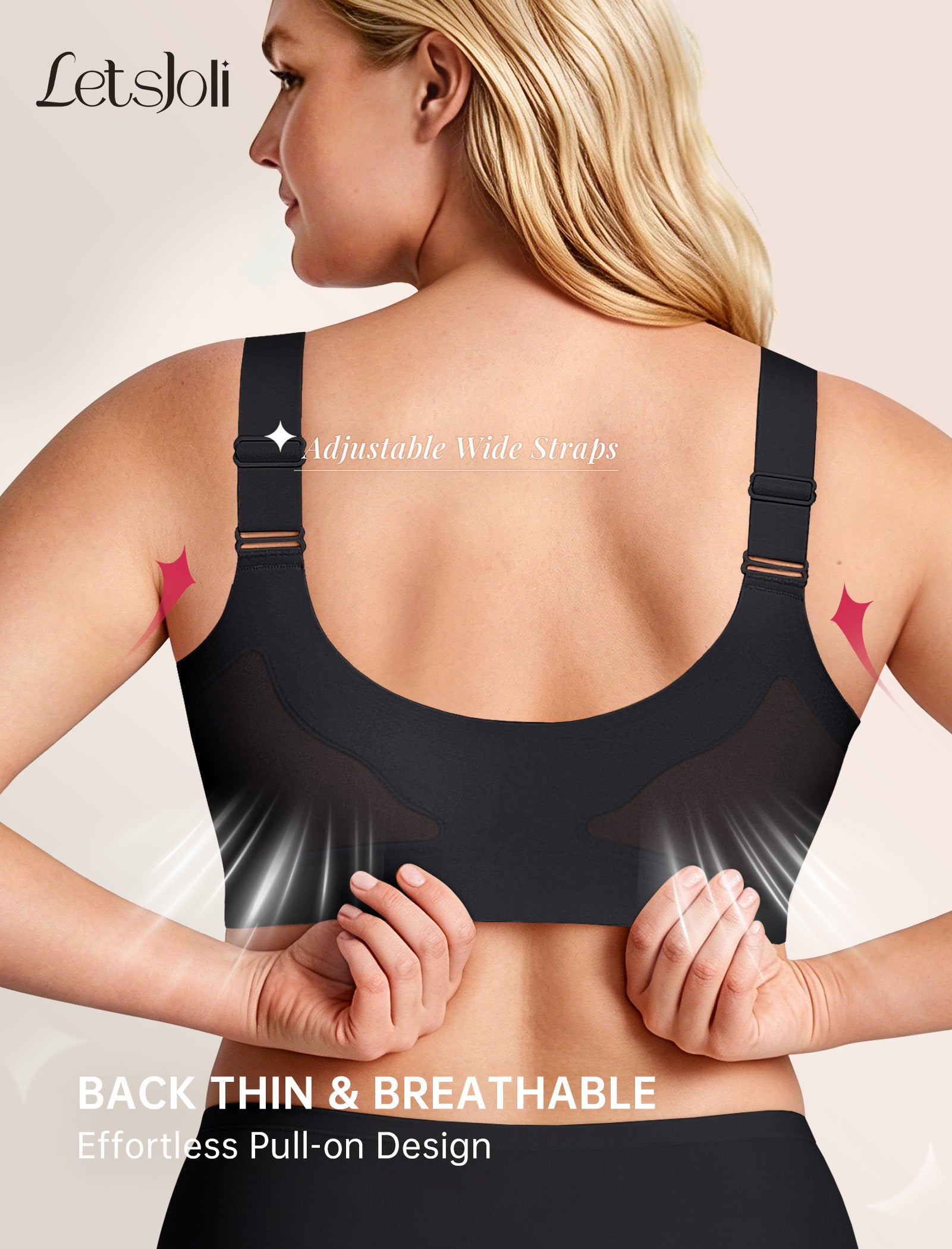 Plus Size Pullover No Underwire Full Coverage