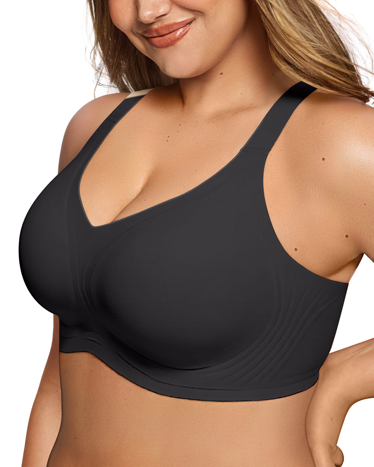 V Neck Full Coverage Jelly Bra