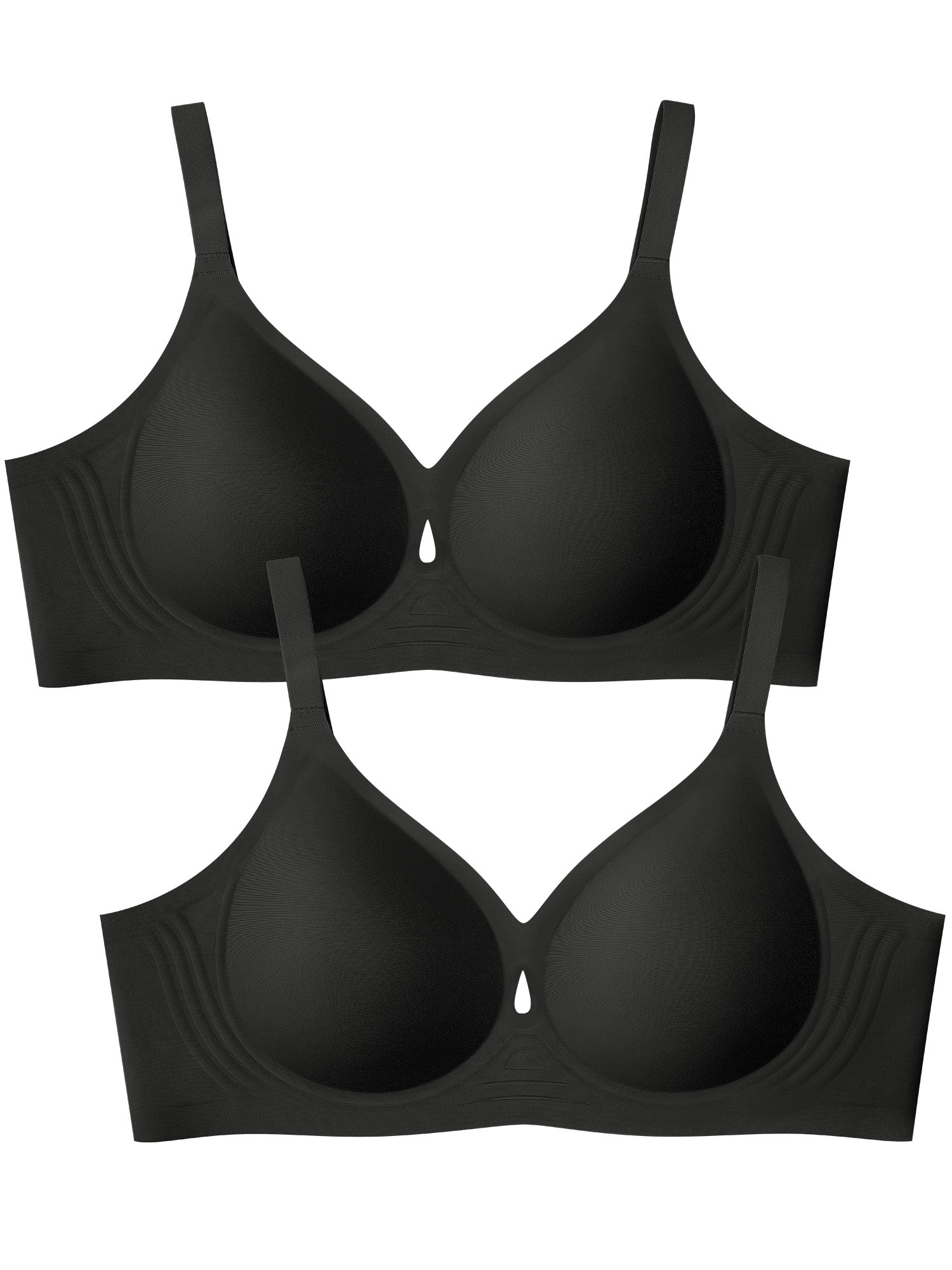 Seamless Push Up Wireless Jelly Bra
