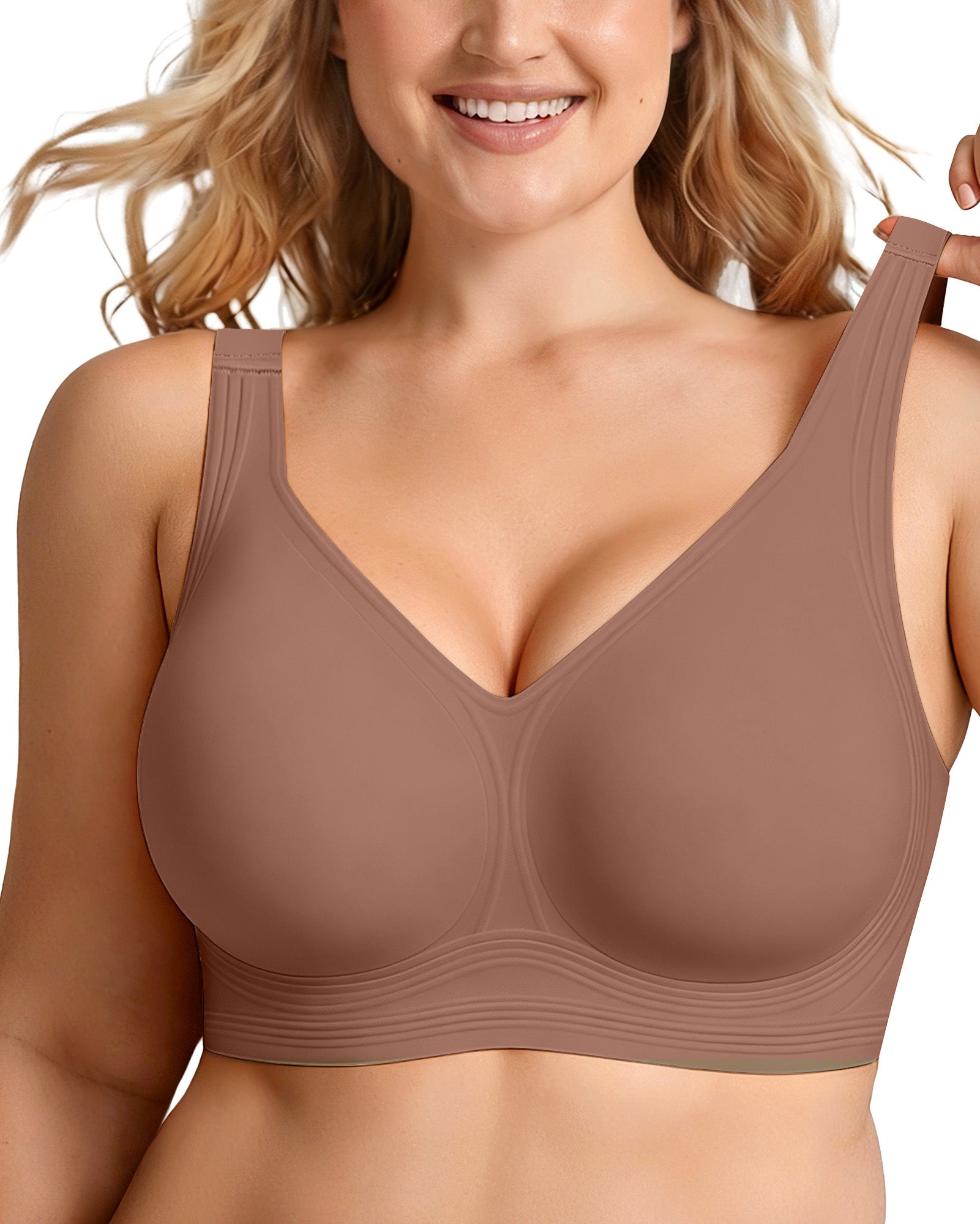 Plus Size Pullover No Underwire Full Coverage