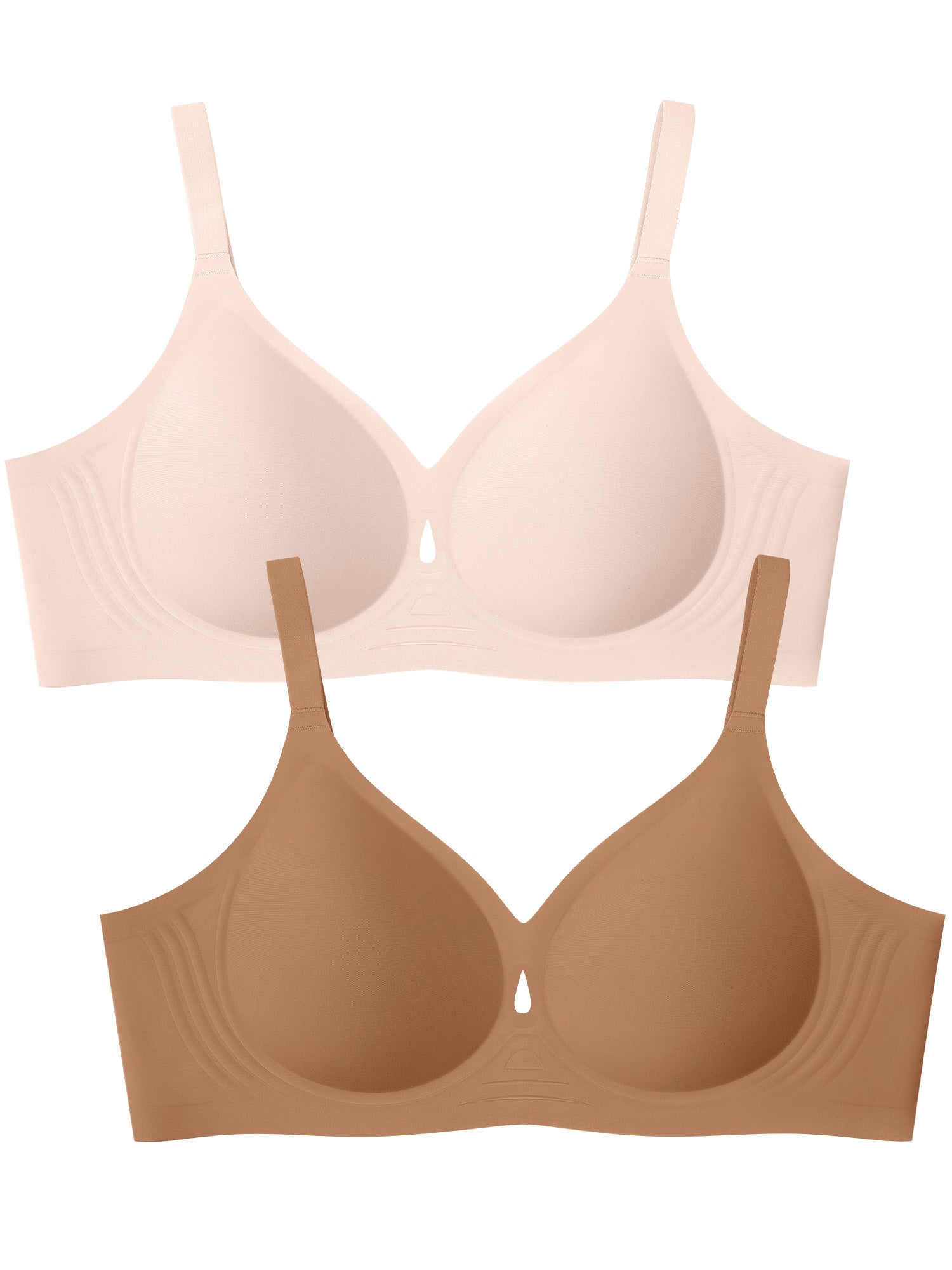 Seamless Push Up Wireless Jelly Bra