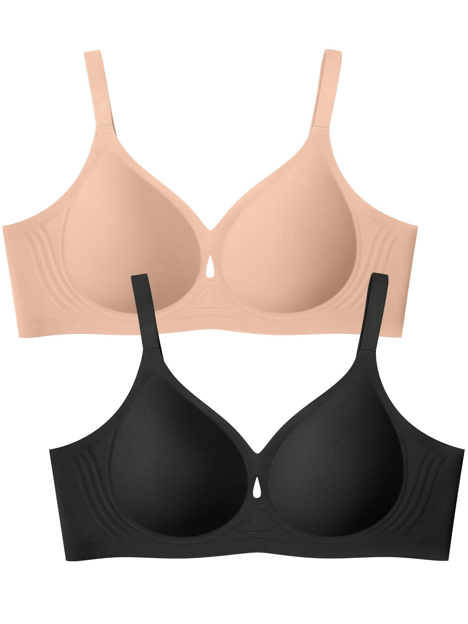Seamless Push Up Wireless Jelly Bra