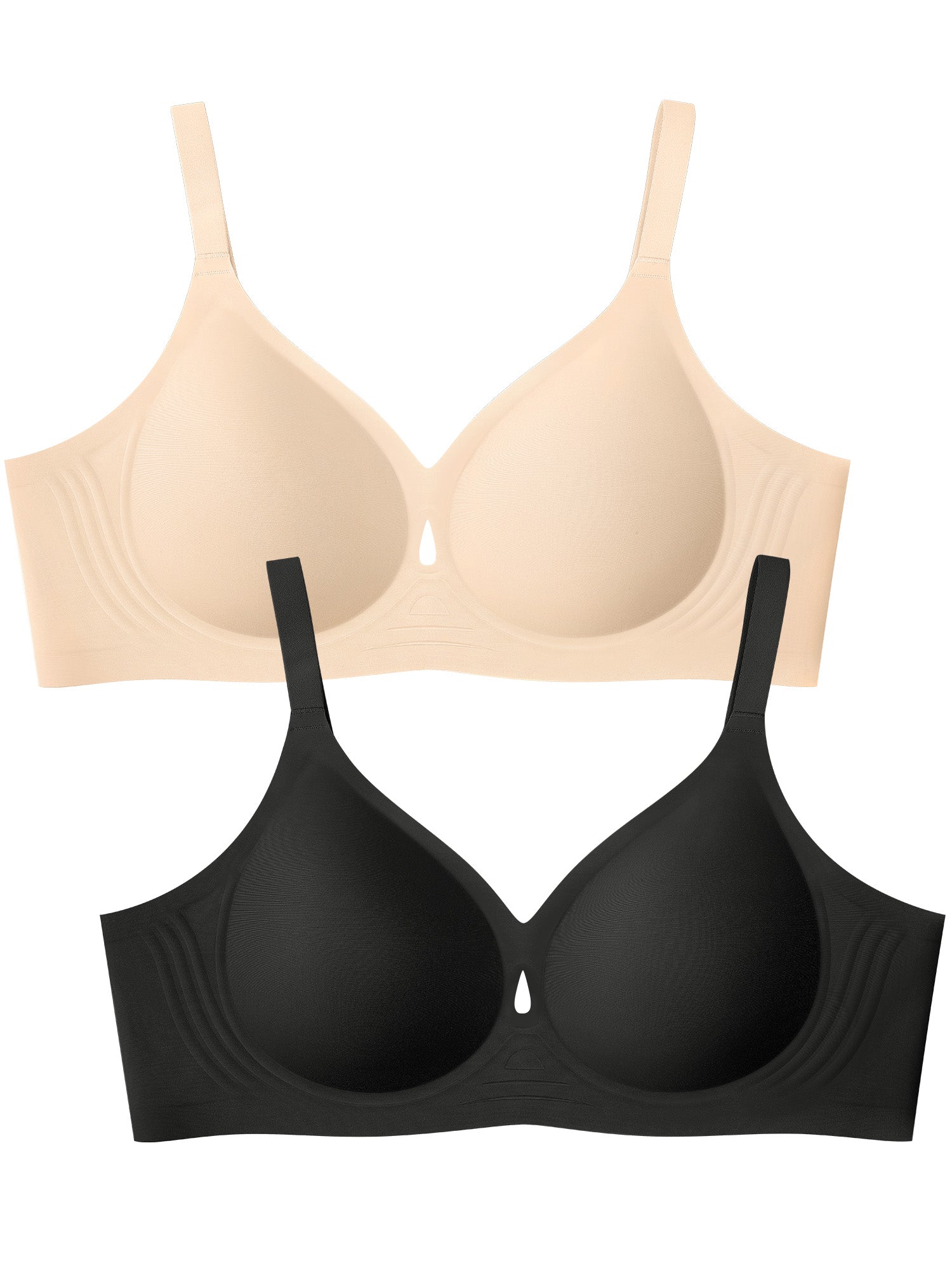 Seamless Push Up Wireless Jelly Bra