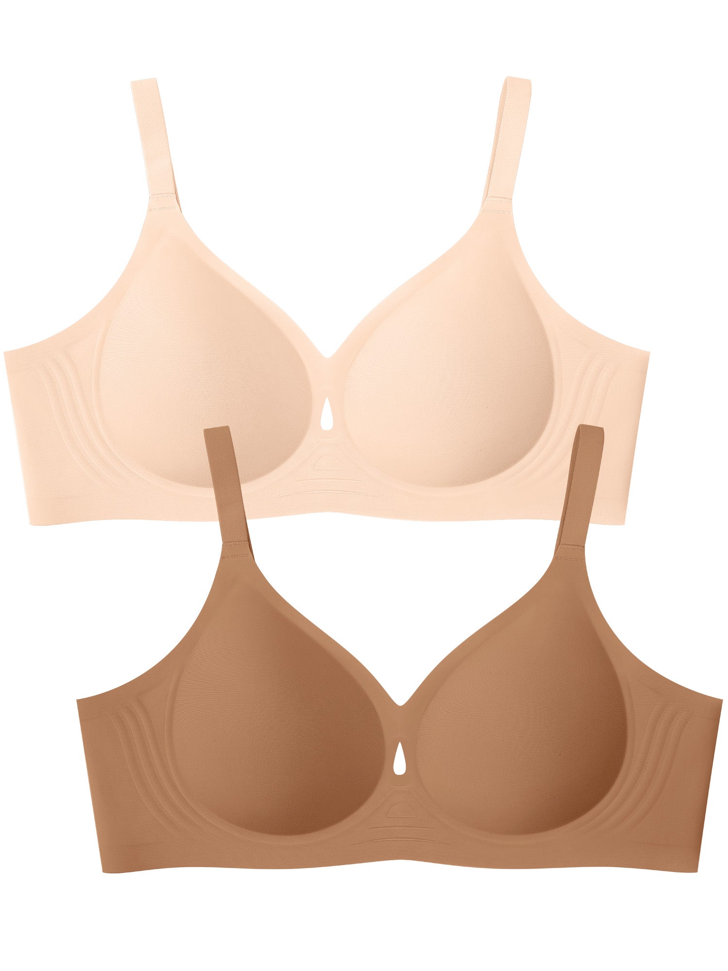 Seamless Push Up Wireless Jelly Bra