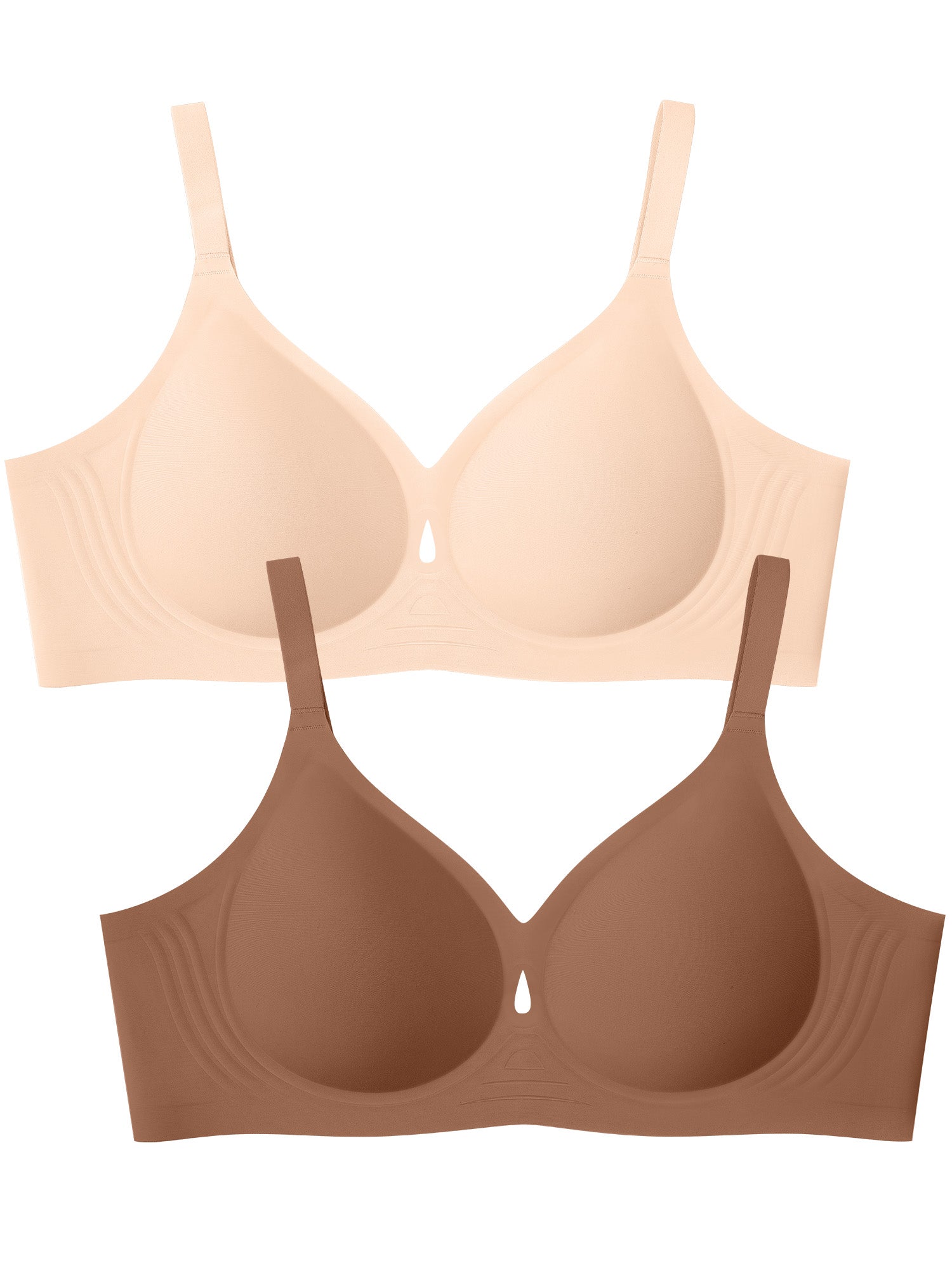Seamless Push Up Wireless Jelly Bra