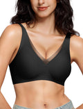 Mesh Deep V Jelly Bra