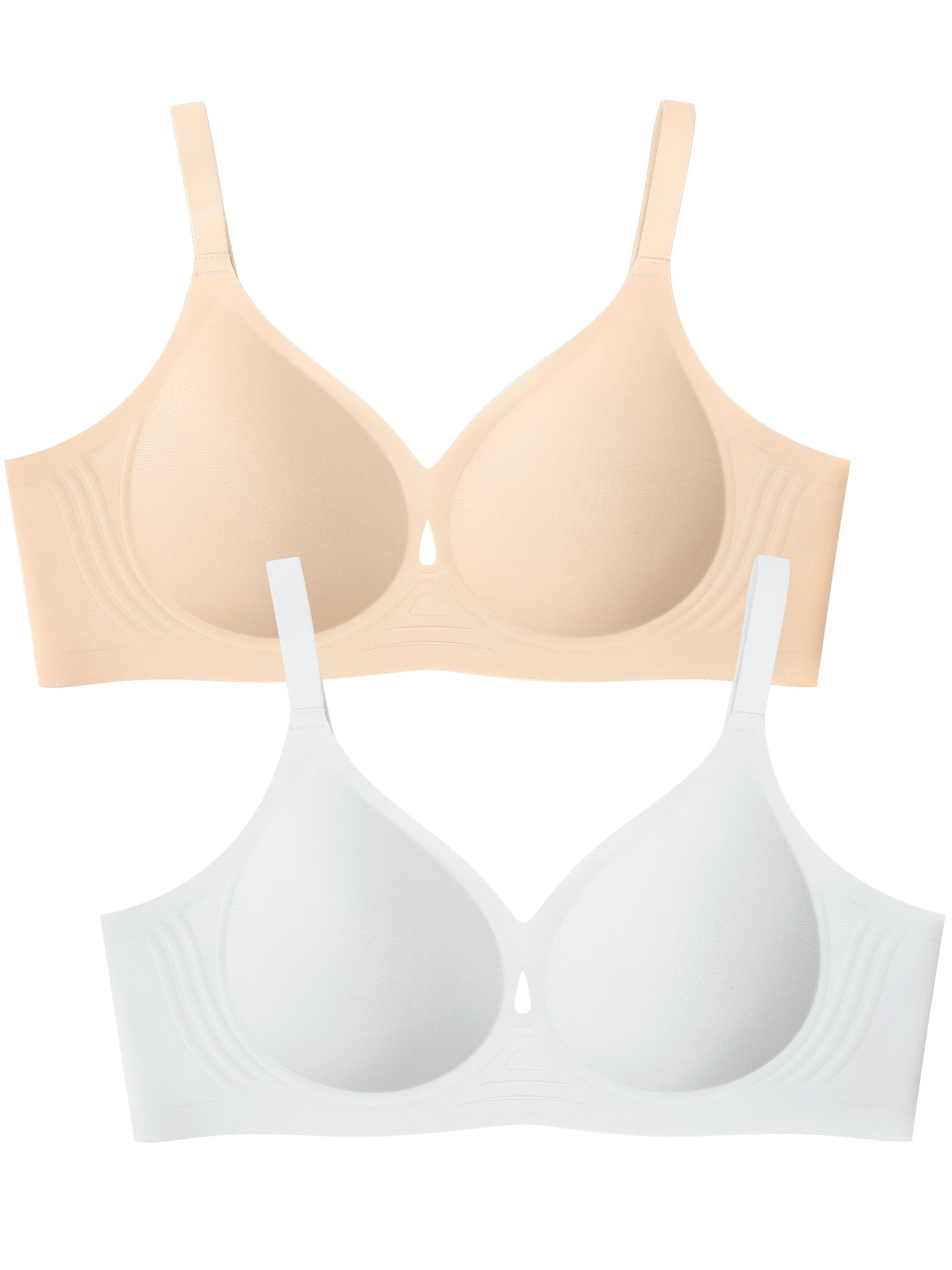 Seamless Push Up Wireless Jelly Bra