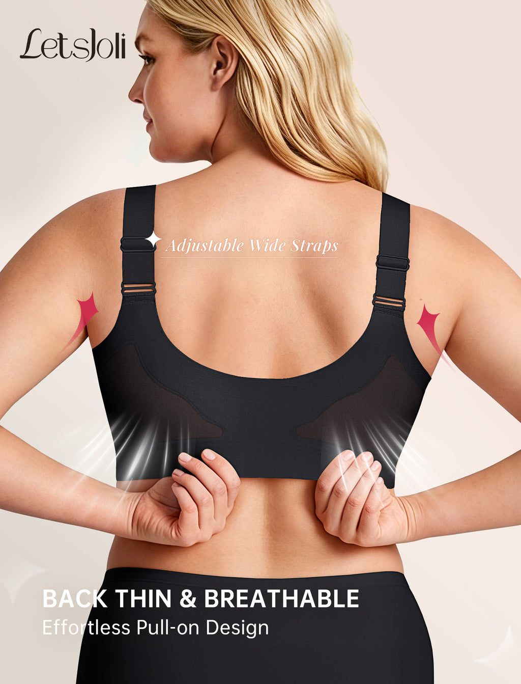 Plus Size Pullover No Underwire Full Coverage