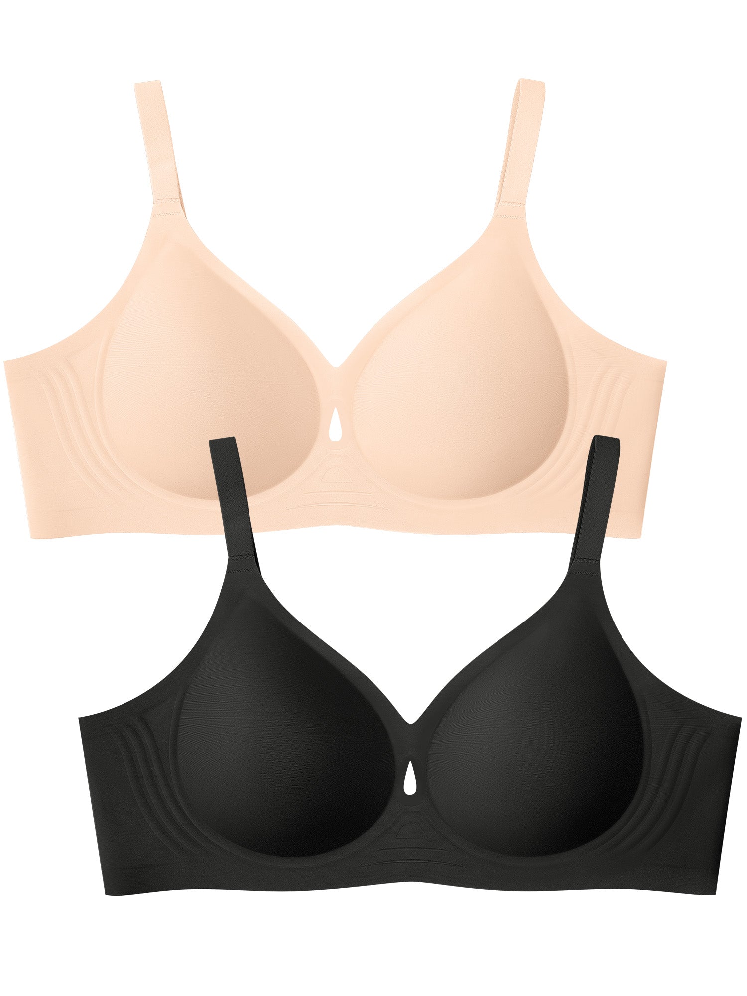 Seamless Push Up Wireless Jelly Bra