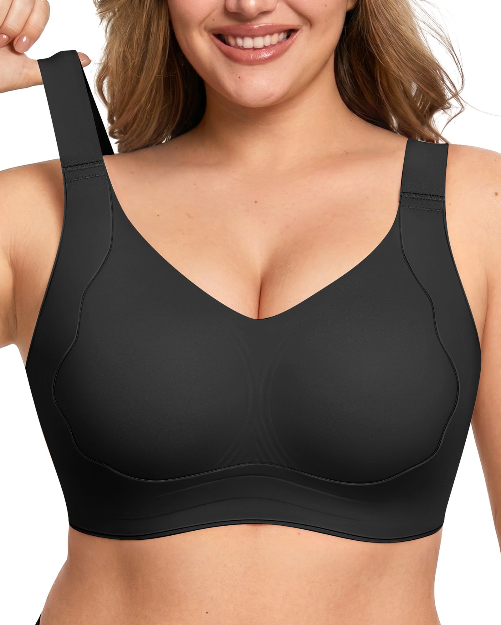 Push Up Plus Size No Underwire Minimizer