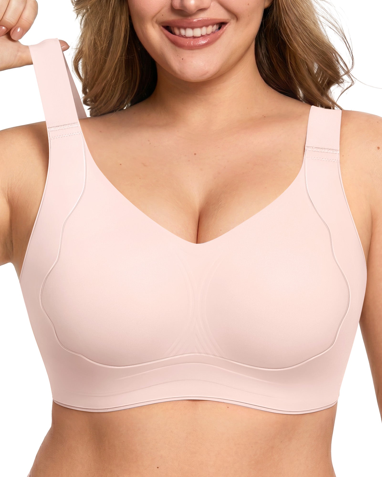 Push Up Plus Size No Underwire Minimizer