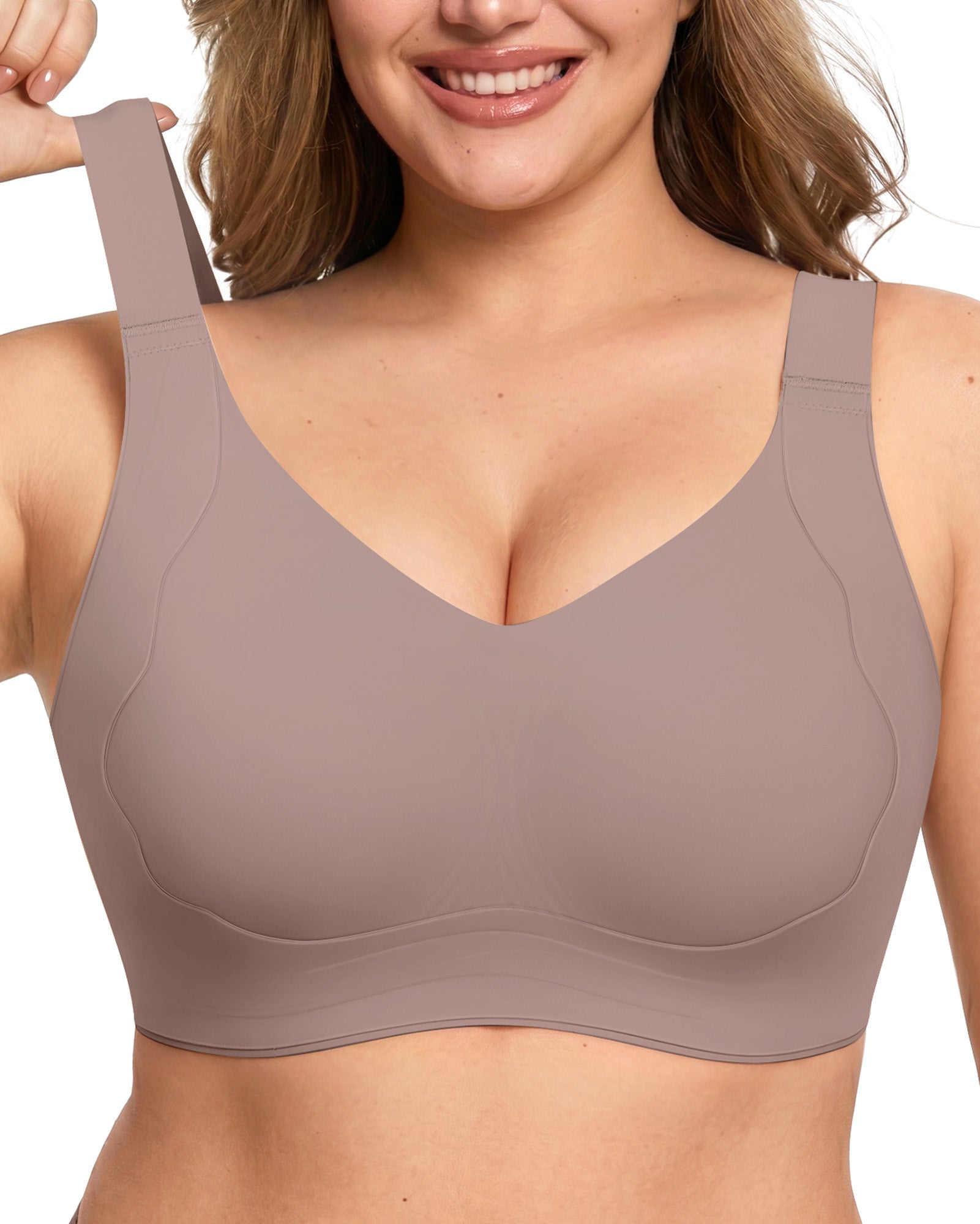 Push Up Plus Size No Underwire Minimizer