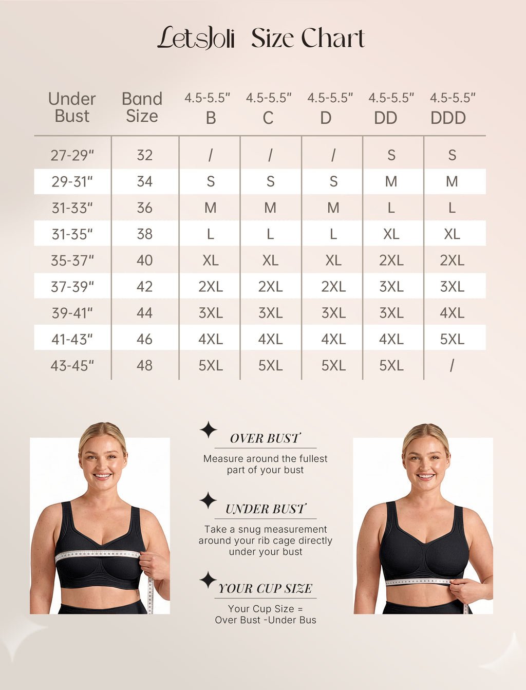 Plus Size Pullover No Underwire Full Coverage