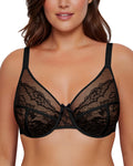 Lace Full Coverage Underwire Minimizer Bra